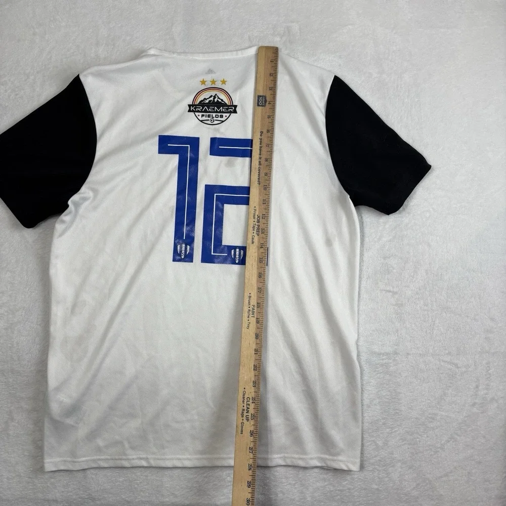 Adidas‎ Aeroready Alberquerque Football Club Soccer Jersey Men's L Stains
